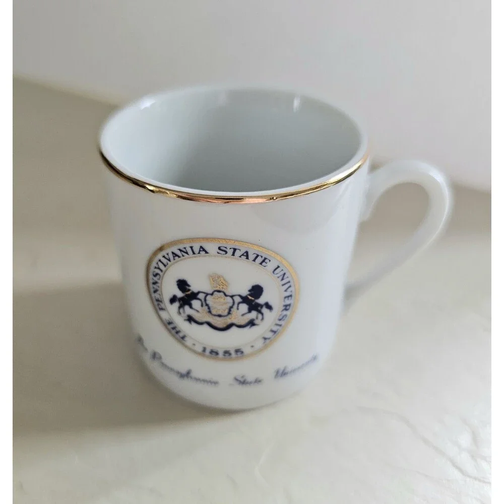 Vintage Penn State Souvenir Demitasse Mug